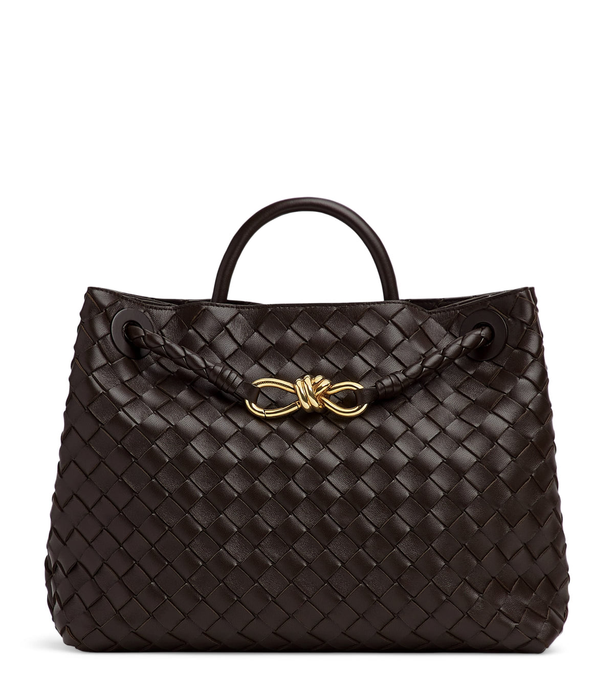 Leather Andiamo Top-Handle Bag