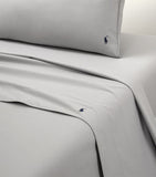 Ralph Lauren embroidered double flat sheet 240cm x 280cm, imported from the UK