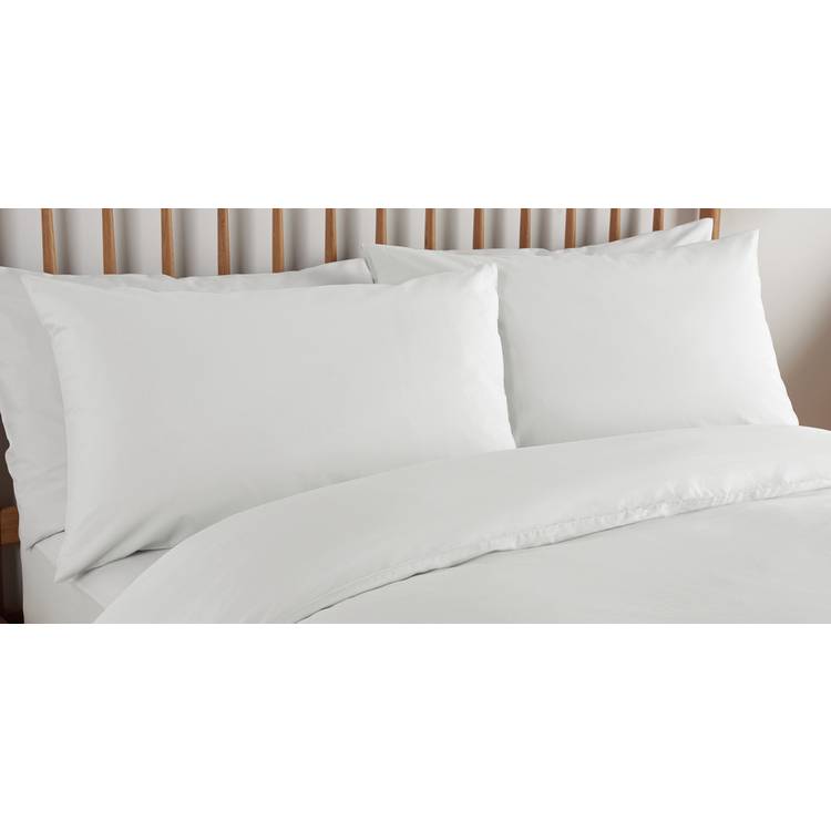 Habitat white single bedding set with Lyocell, imported from the UK
