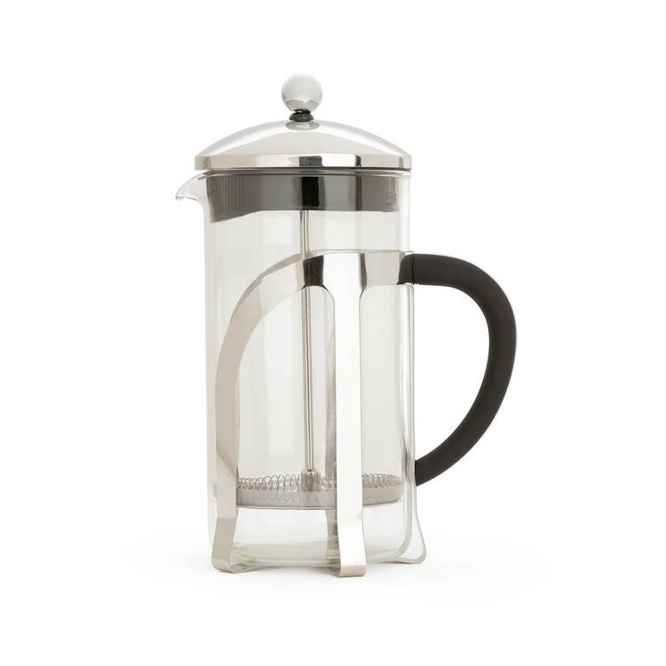Habitat chrome cafetiere 1000ml, imported from the UK
