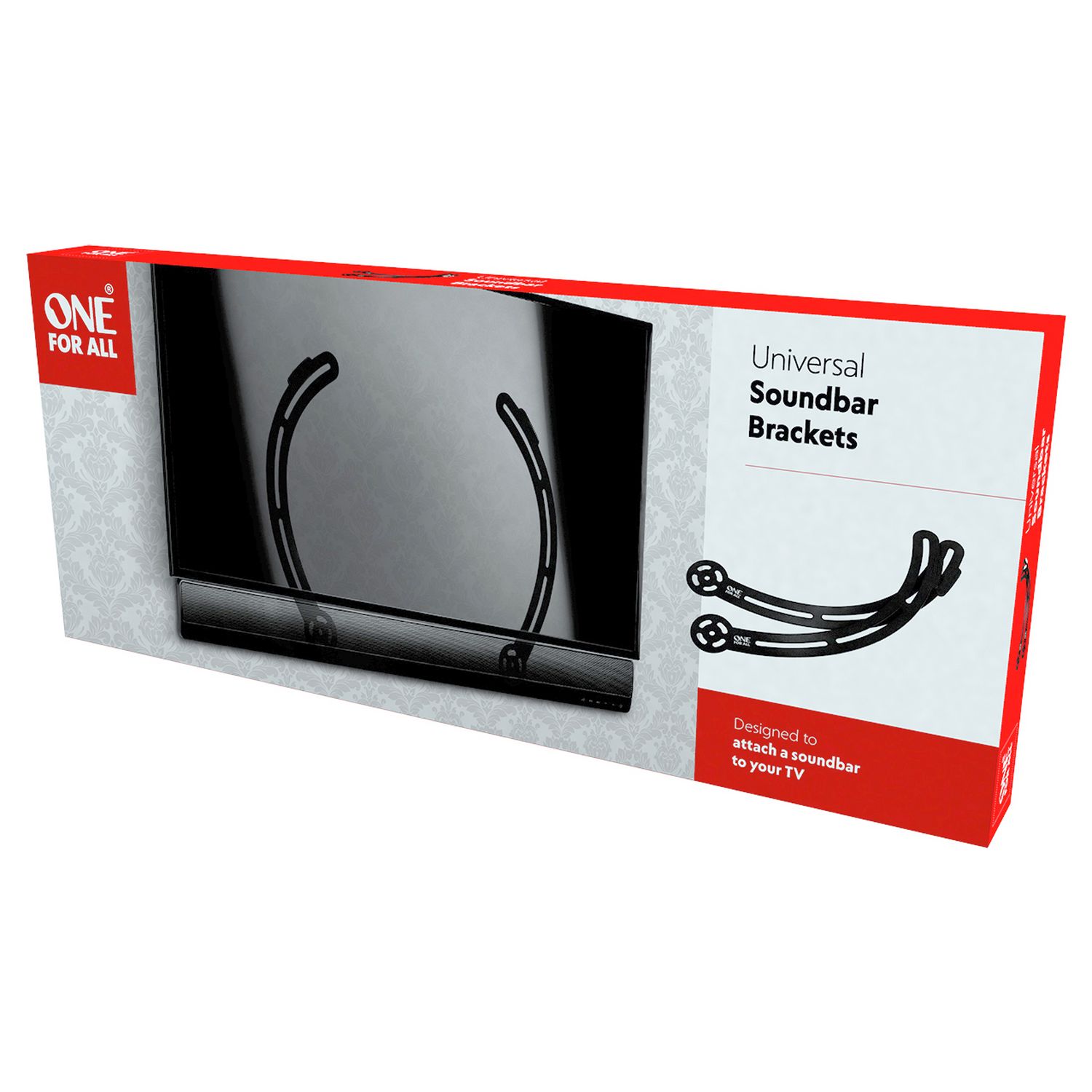 One For All WM5211 universal sound bar bracket, imported from the UK