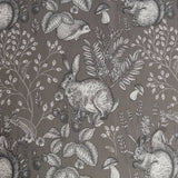 Habitat Forest grey eyelet curtain 117x137cm, imported from the UK