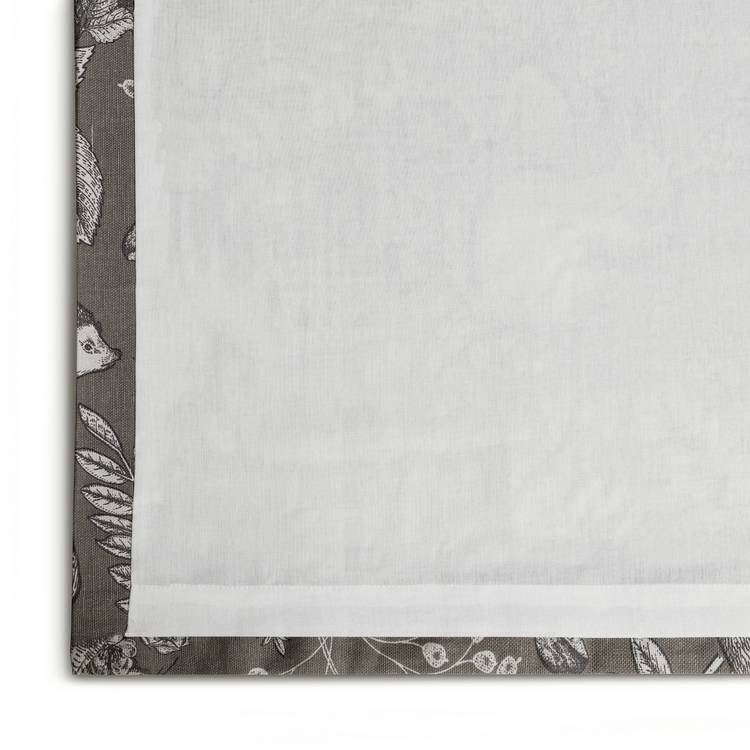 Habitat Forest grey eyelet curtain 117x137cm, imported from the UK