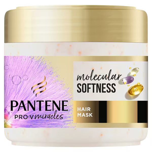 Pantene Silky & Glowing Hair Mask 300ml, imported from the UK