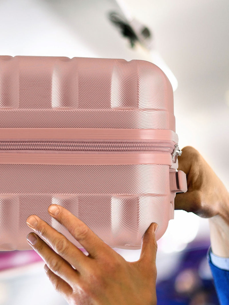 Flight Knight pink cabin luggage 56x45x25cm, imported from the UK