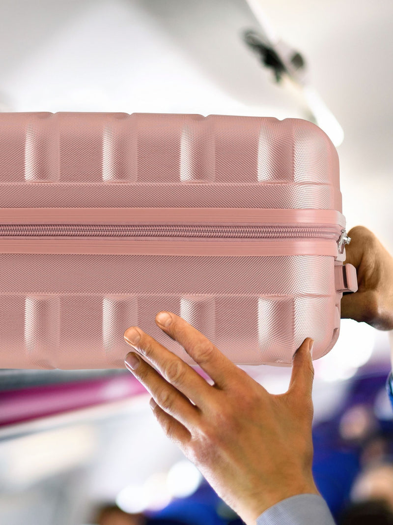 Flight Knight pink cabin luggage 56x45x25cm, imported from the UK