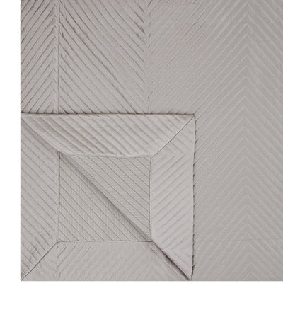 Harrods Frette Herringbone Bedspread 270cm x 260cm- Buy online at McGrocer