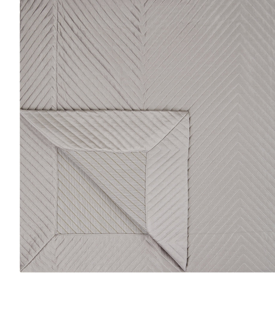 Frette herringbone bedspread 270cm x 260cm - British product