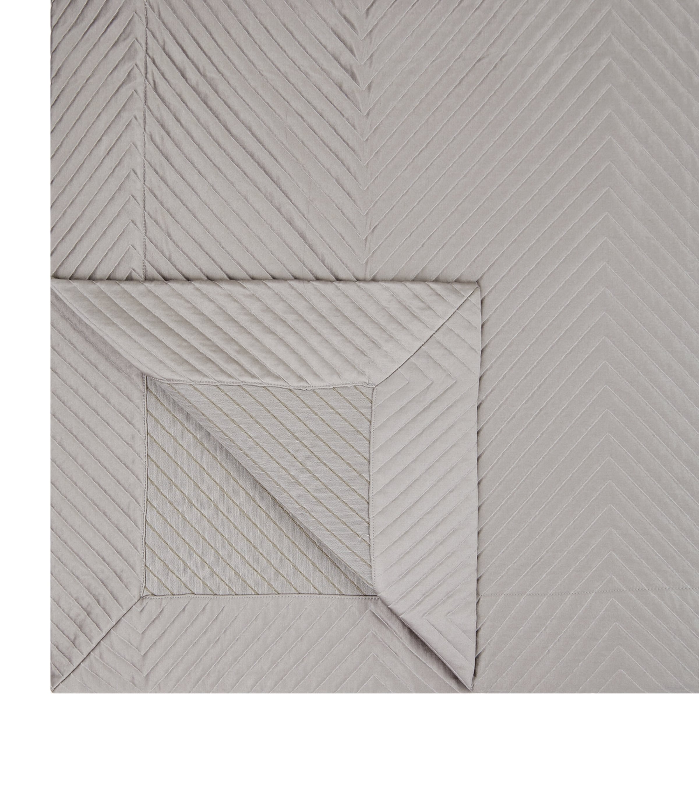 Frette herringbone bedspread 270cm x 260cm - British product