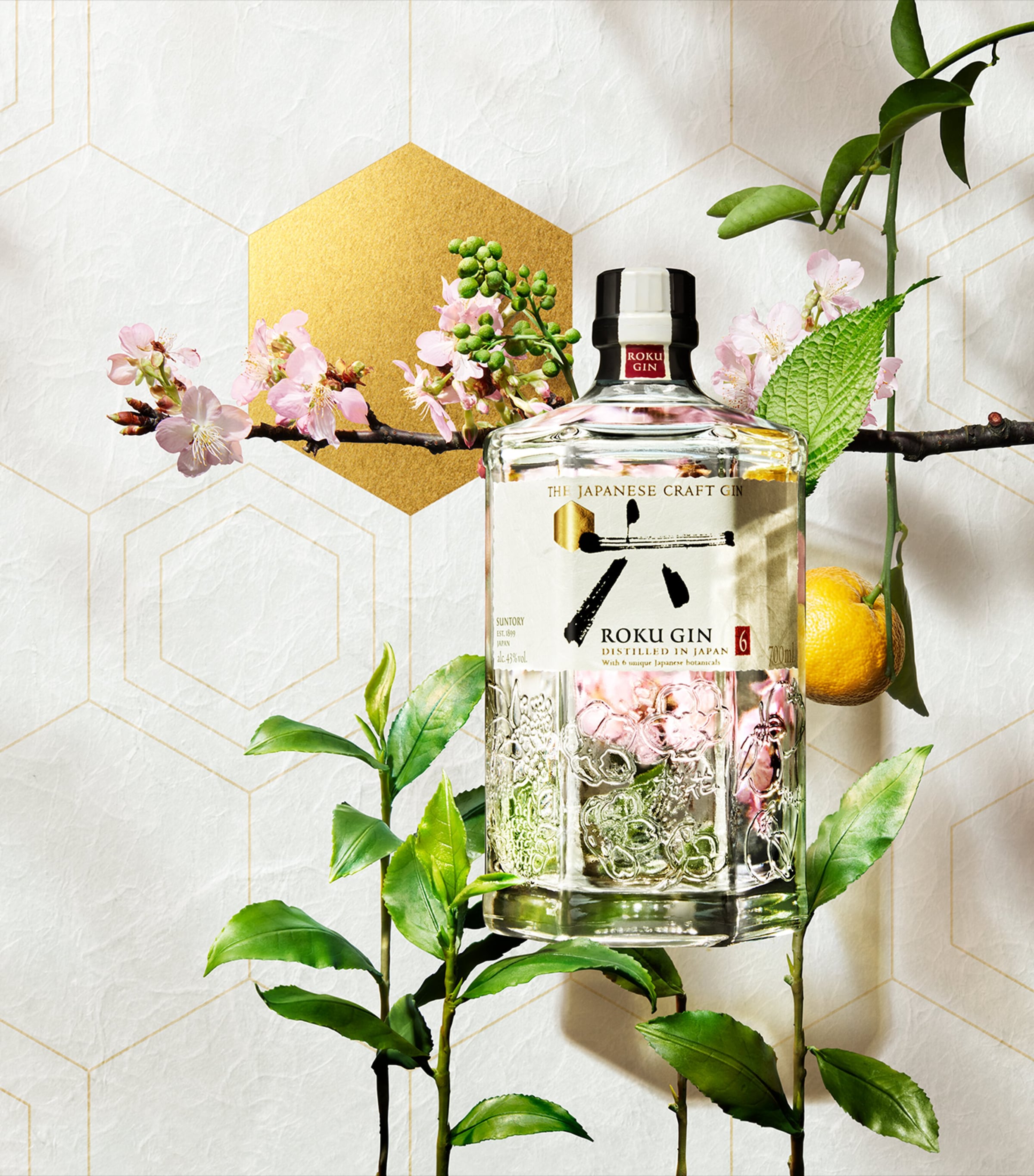Suntory Roku Gin 70cl (British brand)