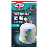 Dr. Oetker Ready to Roll White Fondant Icing 454g FOOD CUPBOARD Sainsburys   