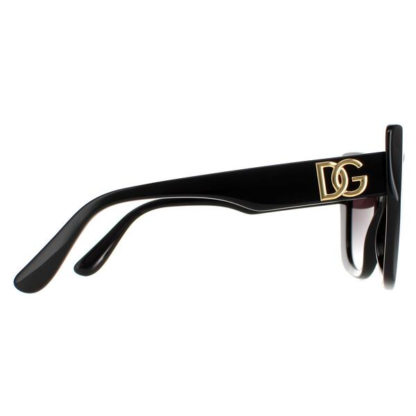 Dolce & Gabbana women's butterfly sunglasses black gradient (British brand)