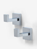 Black wall mount hooks set of 2 - British product