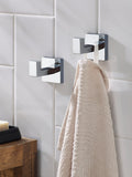 Black wall mount hooks set of 2 - British product