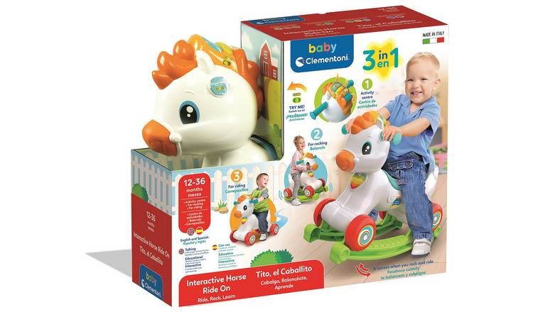 Clementoni Interactive Horse Ride On GOODS Argos