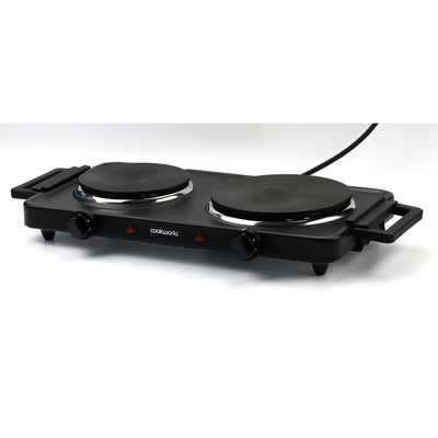 Argos Cookworks 2500W Table Top Double Hotplate Hob- Buy online at McGrocer