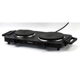 Cookworks 2500W table top double hotplate hob - British product