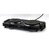 Cookworks 2500W table top double hotplate hob - British product
