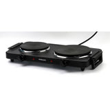 Cookworks 2500W table top double hotplate hob - British product