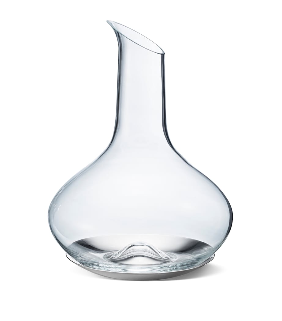 Georg Jensen Sky wine carafe and coaster - British product