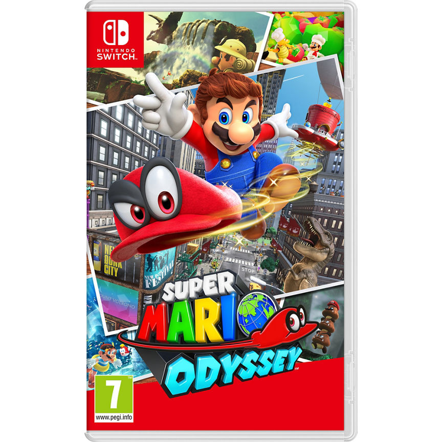 Nintendo Switch Super Mario Odyssey GOODS ASDA   