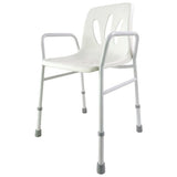 Aidapt adjustable height shower chair (British brand)