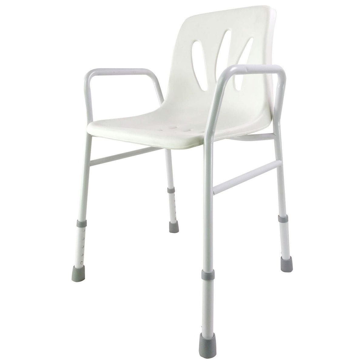 Aidapt adjustable height shower chair (British brand)