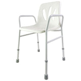 Aidapt adjustable height shower chair (British brand)