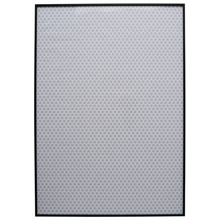 Habitat Aluminus black metal picture frame 70x100cm, imported from the UK