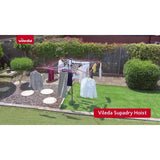 Vileda Super Dry Hoist rotary airer 60m (British brand)