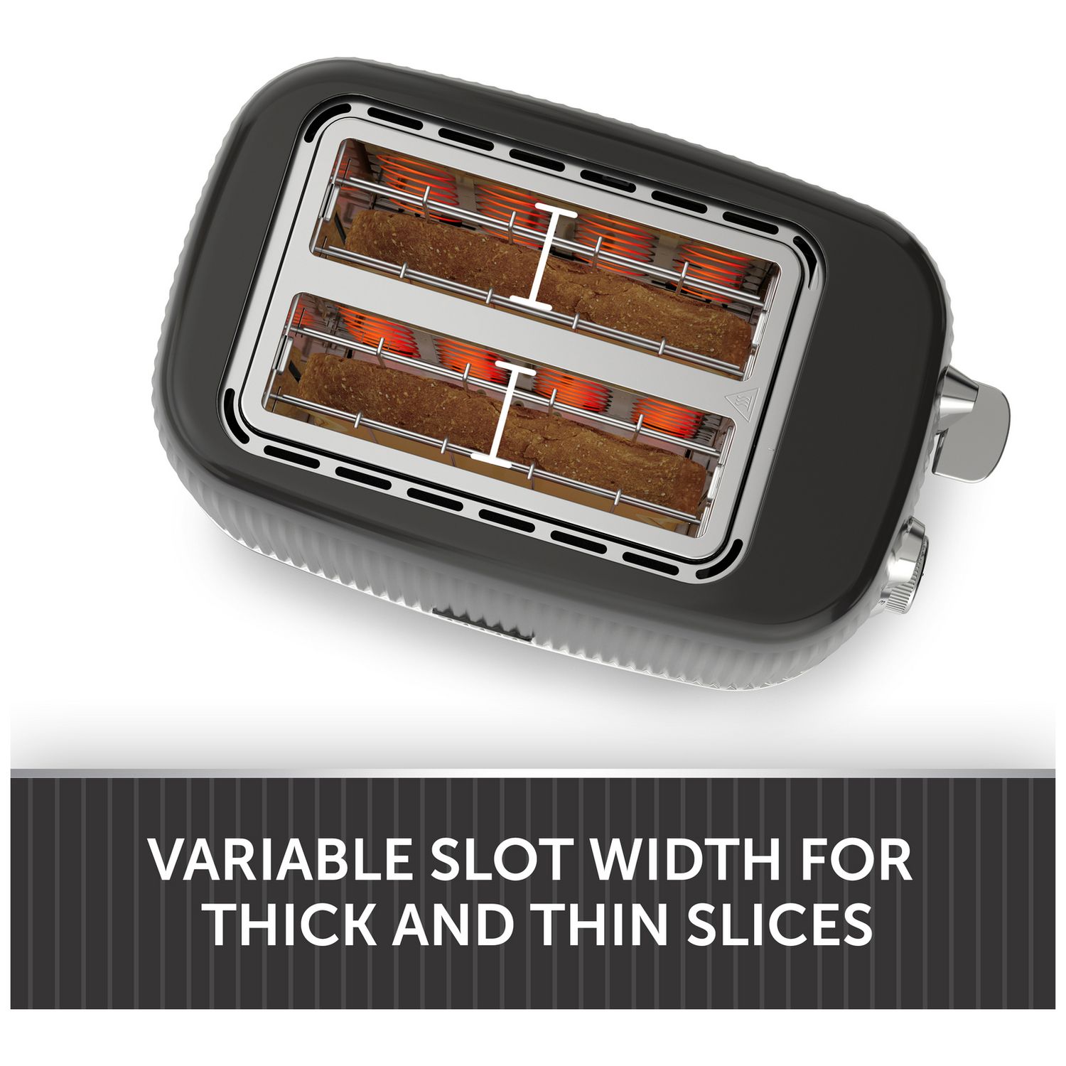 Breville Bold 2 Slice Toaster black (British brand)