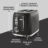 Breville Bold 2 Slice Toaster black (British brand)