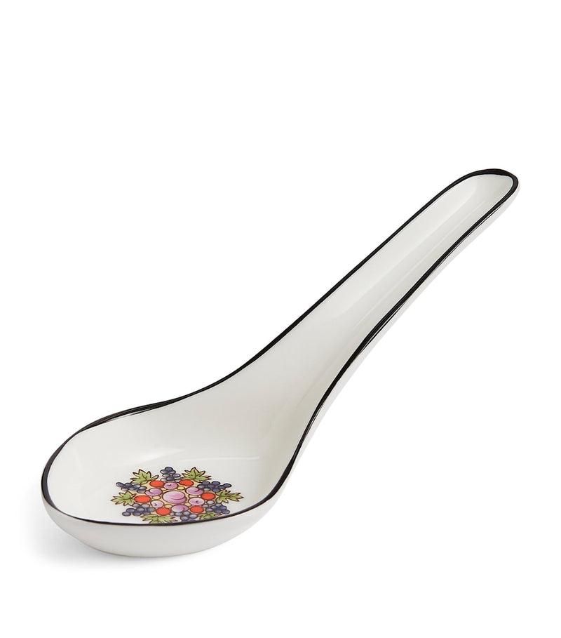 Wedgwood Florentine Turquoise soup spoons (British brand)