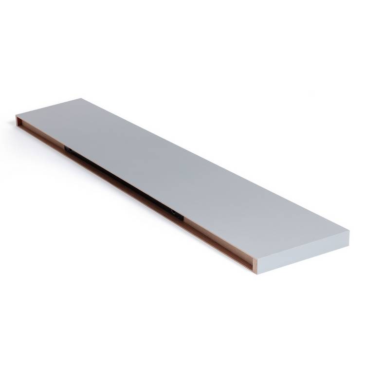 Argos Home floating shelf grey gloss 120cm, UK version