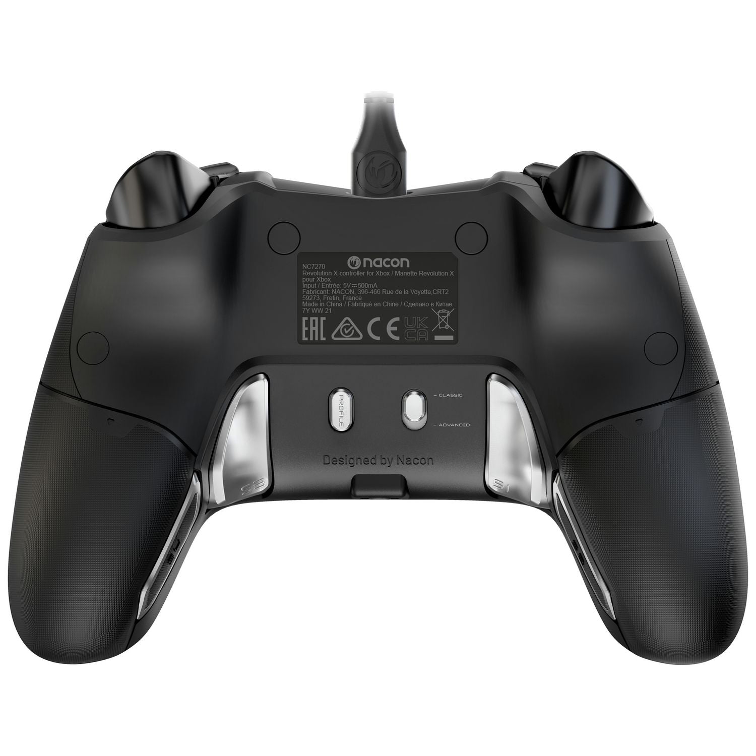Nacon Revolution X Pro wired Xbox PC controller British brand
