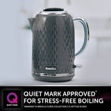 Breville kettle grey and chrome 1.7L (British brand)
