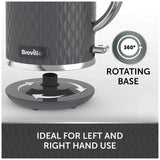 Breville kettle grey and chrome 1.7L (British brand)