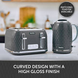 Breville kettle grey and chrome 1.7L (British brand)