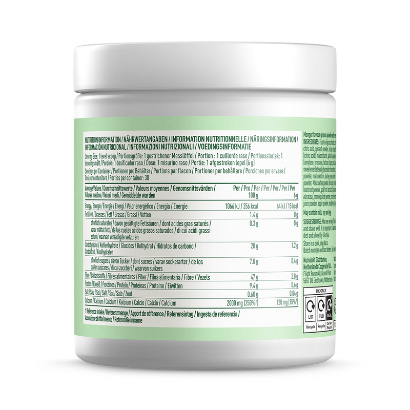 Bloom Greens Superfoods Mango powder 180g, UK version