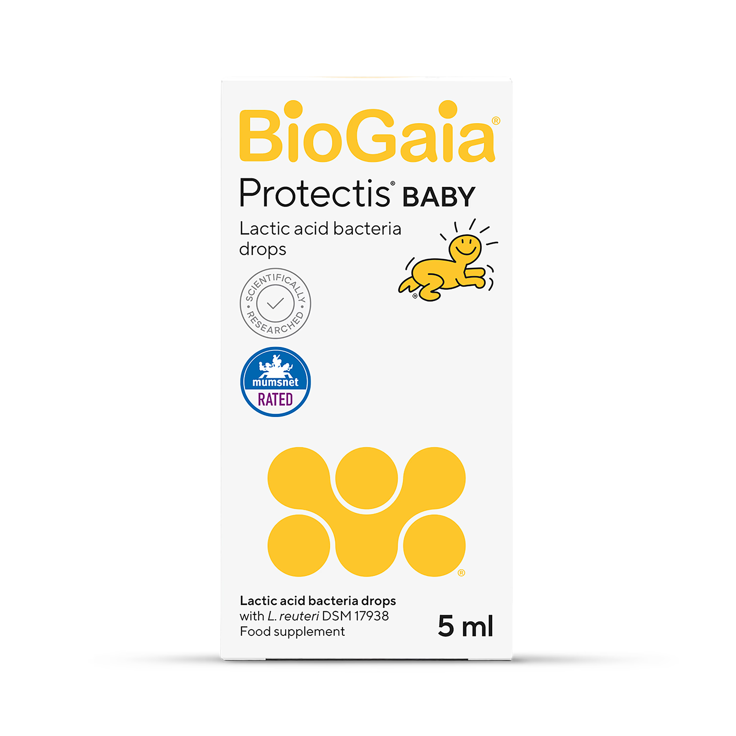 BioGaia Protectis baby probiotic drops 5 ml, imported from the UK