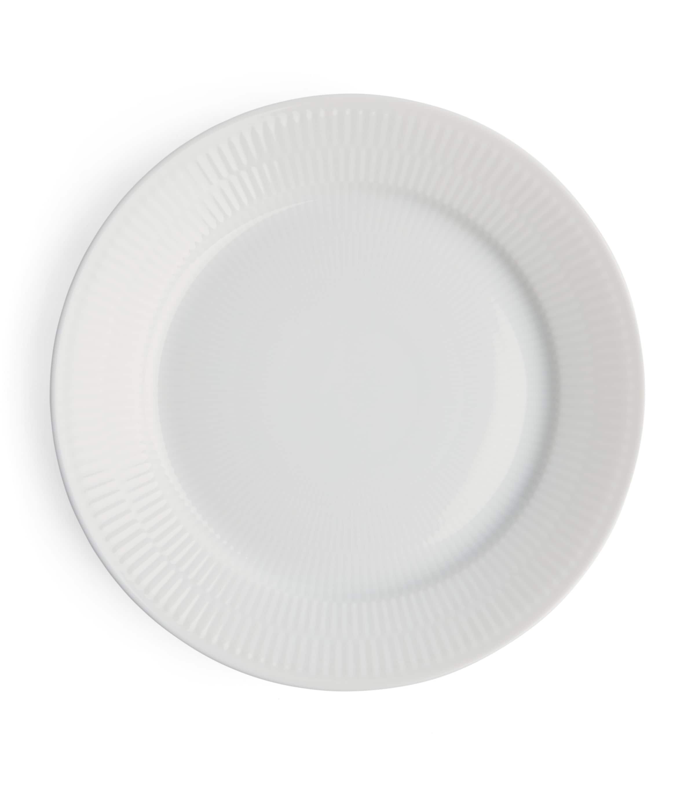 Royal Copenhagen white fluted plate 27cm, imported from the UK