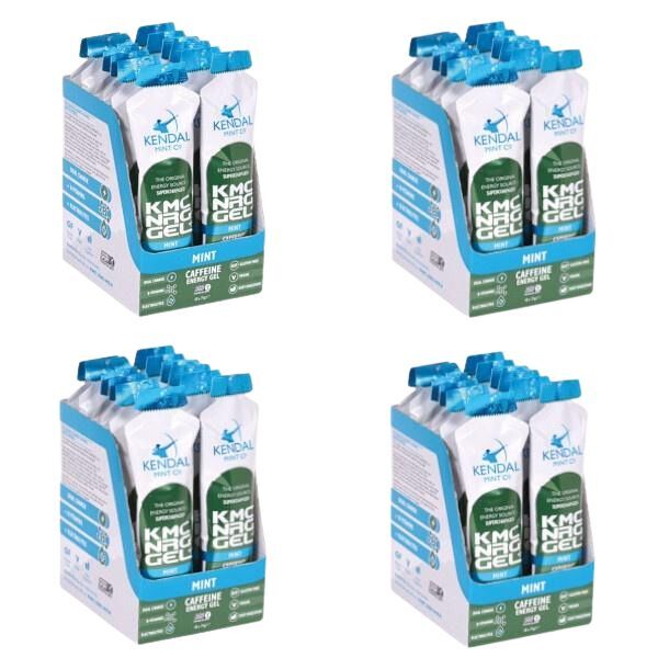 KMC NRG Gel+ Mint Caffeine 48x70g bundle - British product