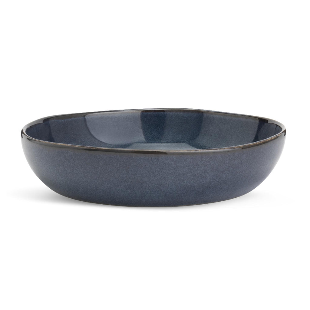 Habitat Navy Reactive Pasta Bowl