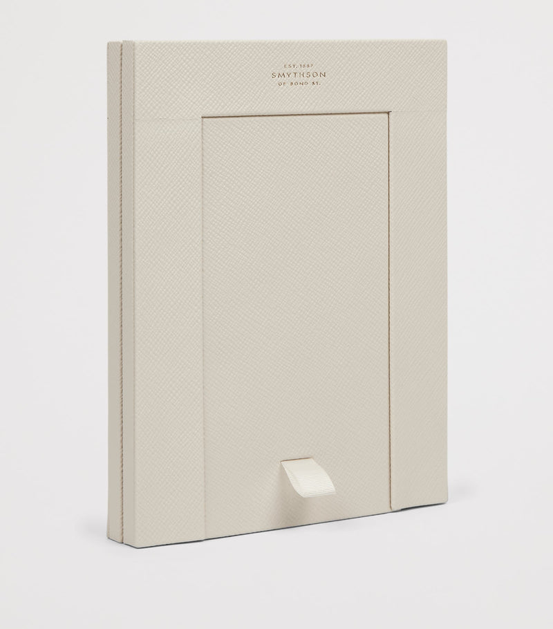 Smythson Calfskin Panama Double Frame 6 x 4 (British brand)