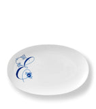 Royal Copenhagen Alphabet Coll oval plate 23.5cm, imported from the UK