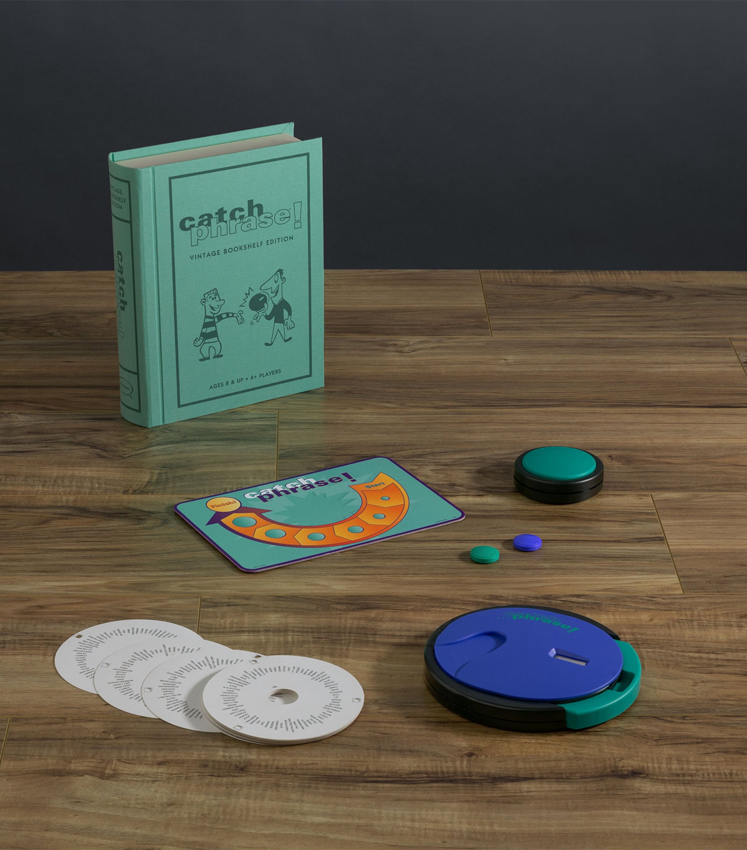 Catch Phrase board game vintage bookshelf edition (British brand)