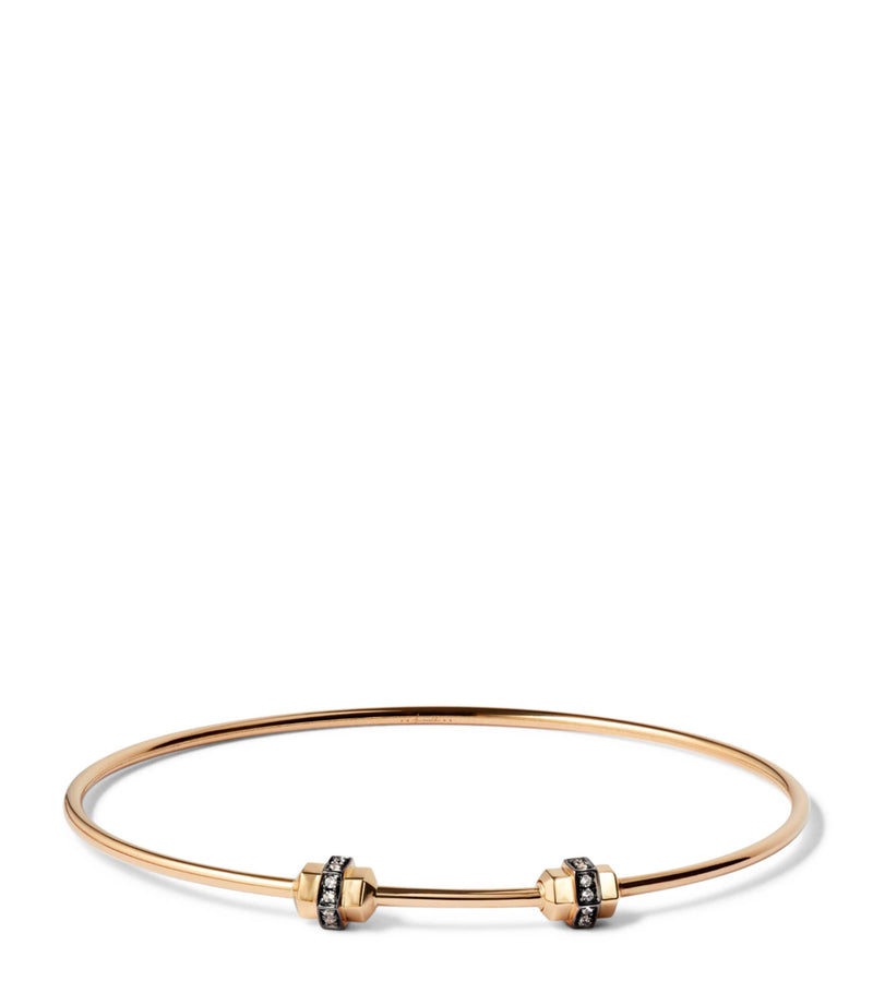 Annoushka yellow gold and sapphire mythology bangle, UK version