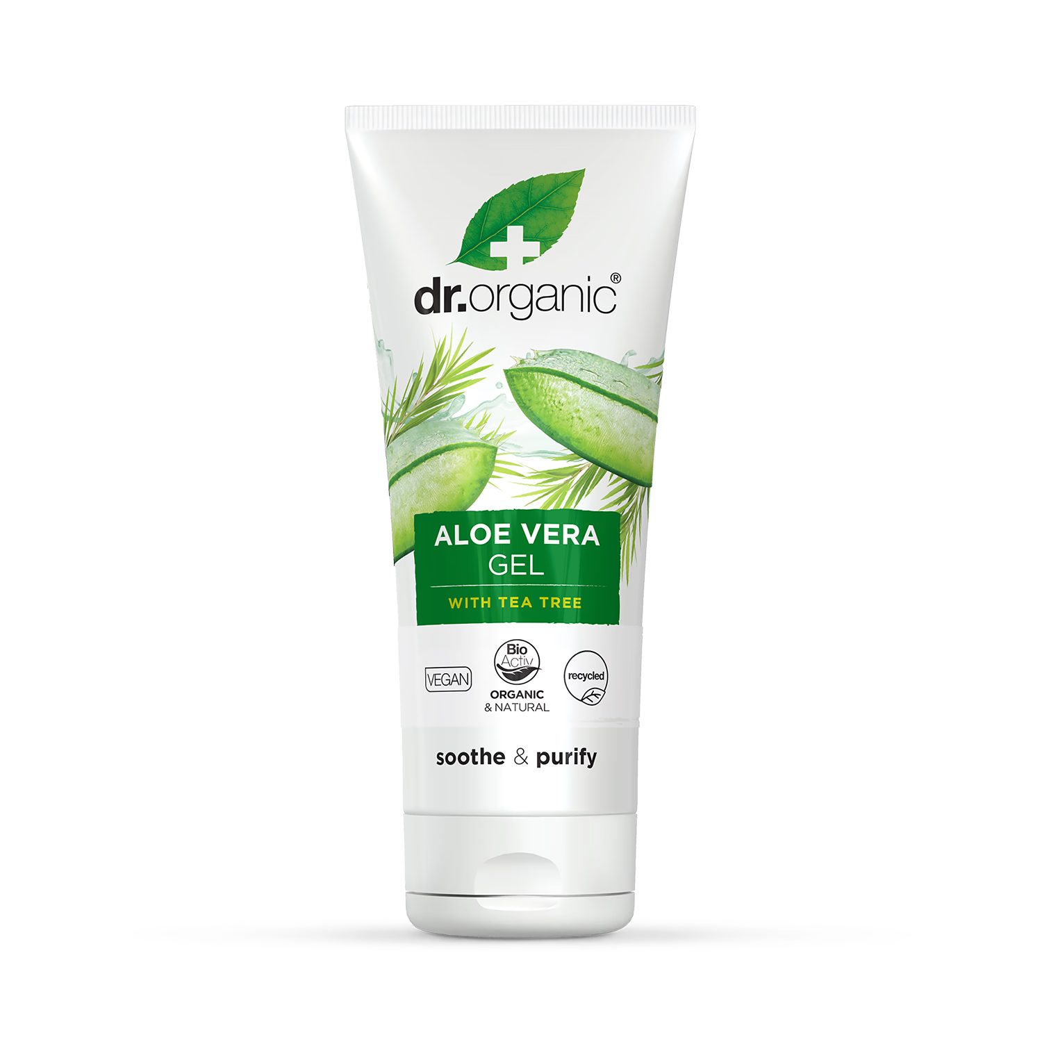 Dr Organic Aloe Vera Gel with Tea Tree 200ml - British product