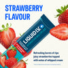Liquid I.V. strawberry electrolyte powder sachets 3 pack (British brand)