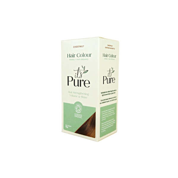 It's Pure Golden Blonde 100% Organic Natural Hair Dye 110g GOODS Superdrug Chestnut  